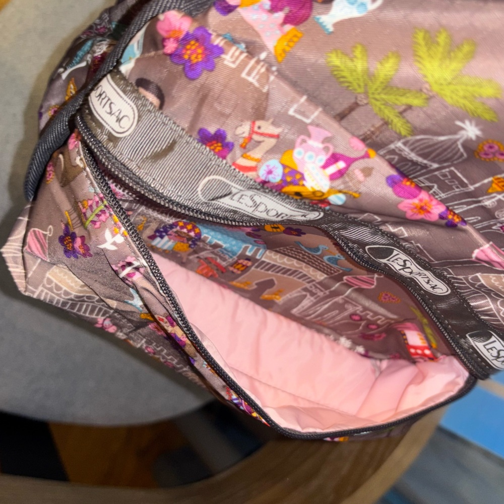 Lesportsac it's a small world Disney Moroccan sun mini backpack - Picture 8 of 10